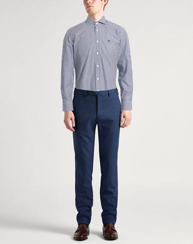 Man Shirt Navy Size S Cotton