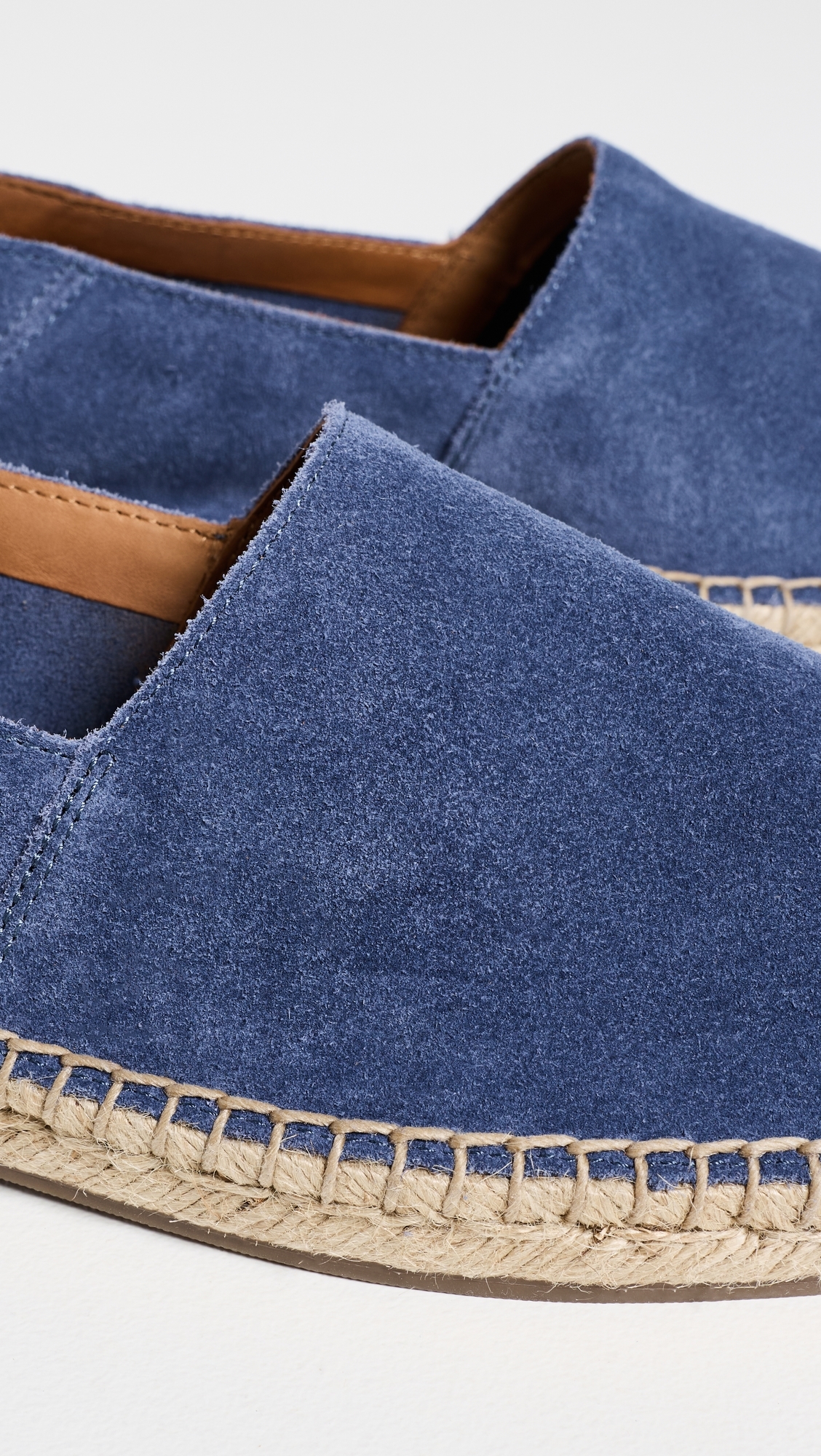 Cevio Suede Espadrilles Light Navy