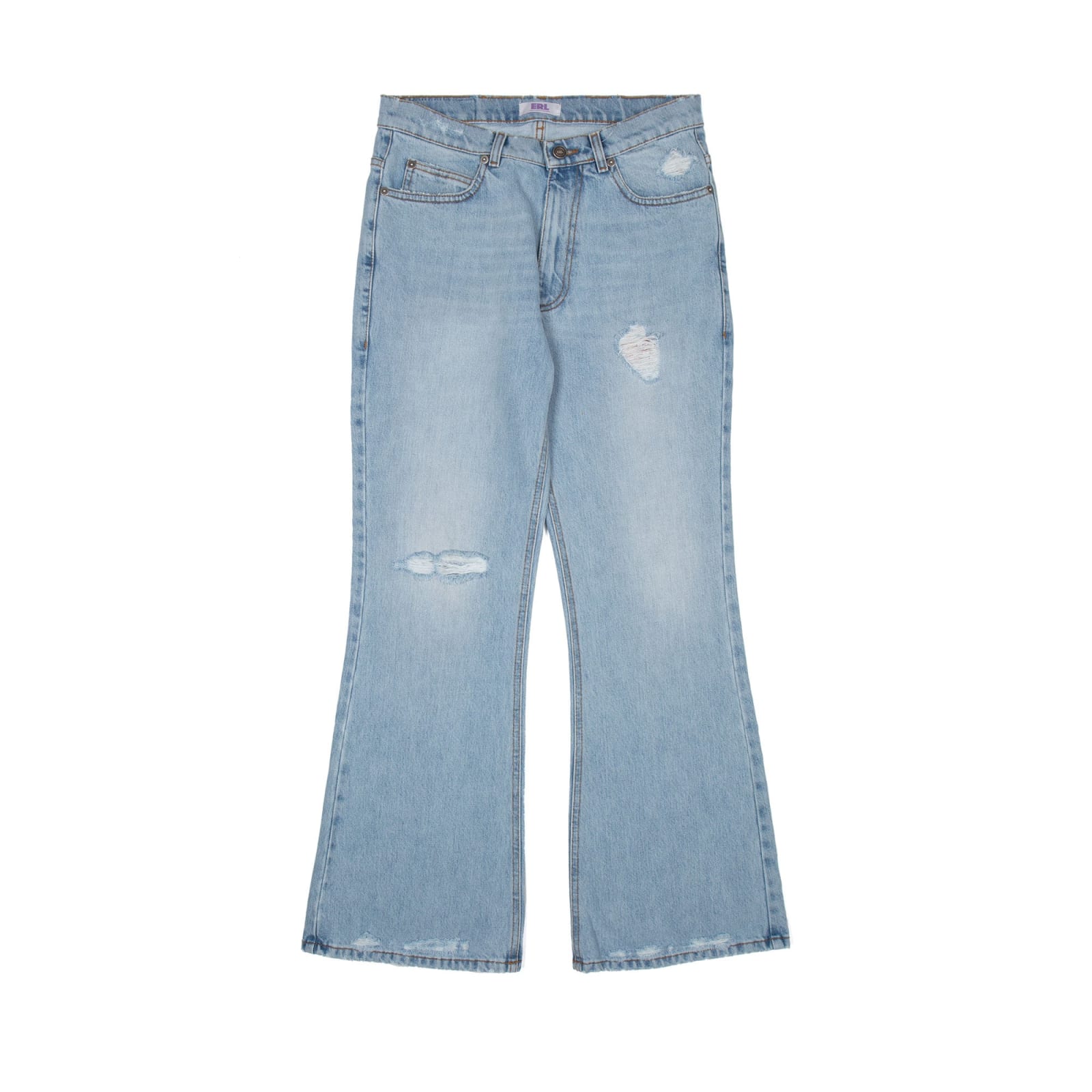 Distressed Denim Pants