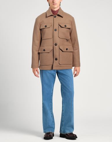 Man Coat Camel
