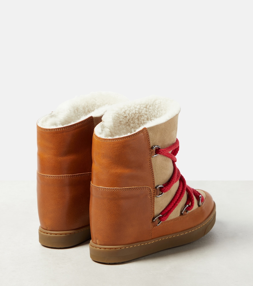 Nowles leather snow boots