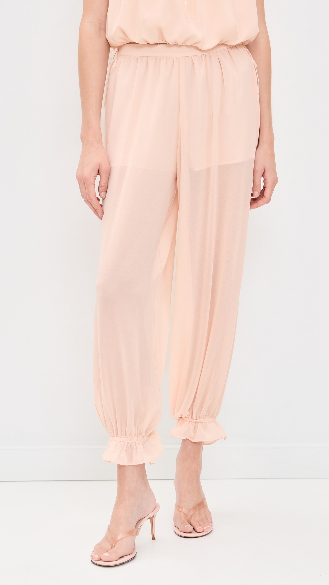 Jasmine Balloon Pants Peach