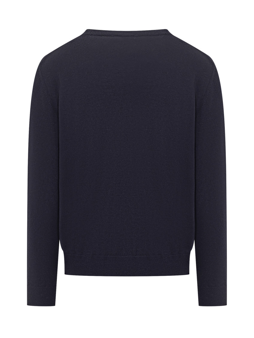Navy Blue Logo Sweaters