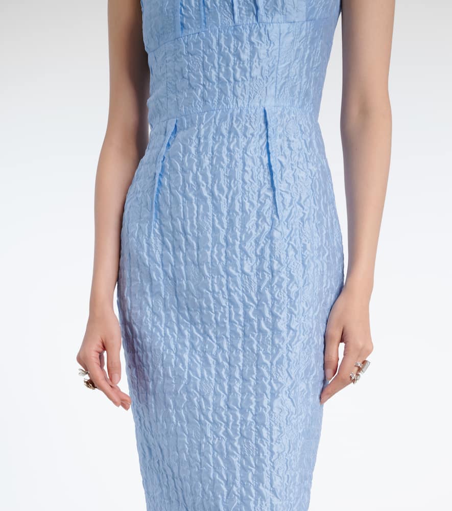 Sharon seersucker gown