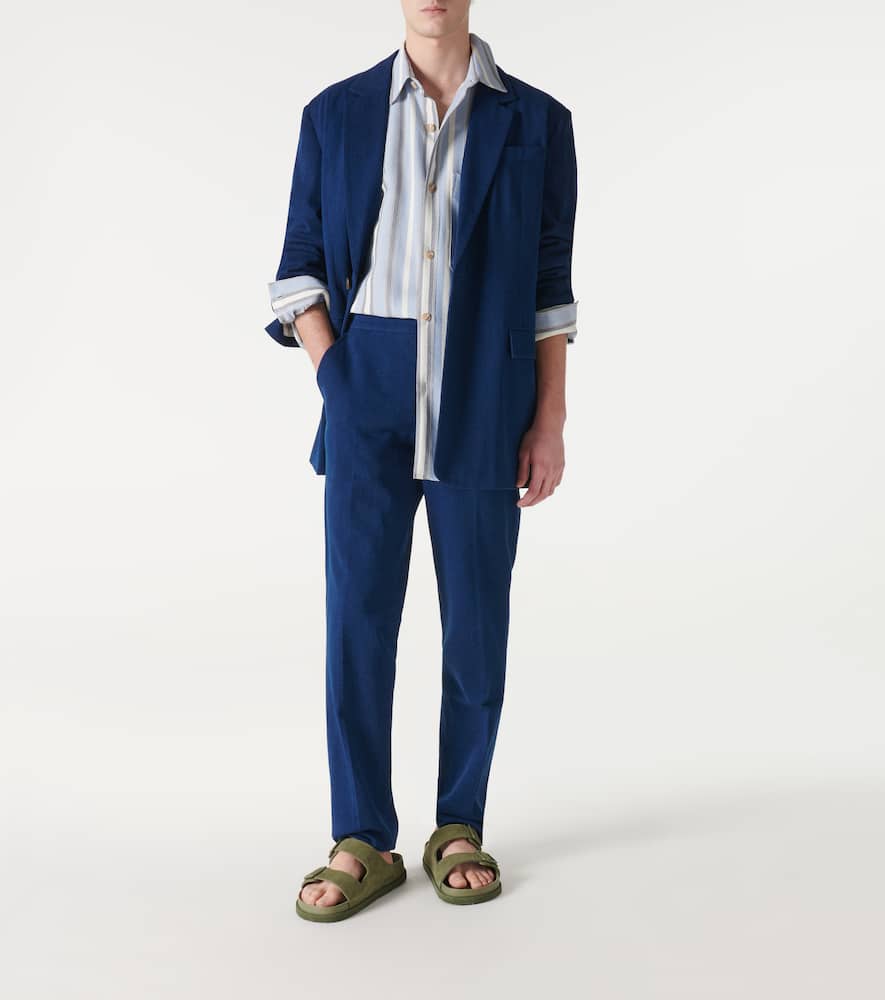 King & Tuckfield Cotton slim pants