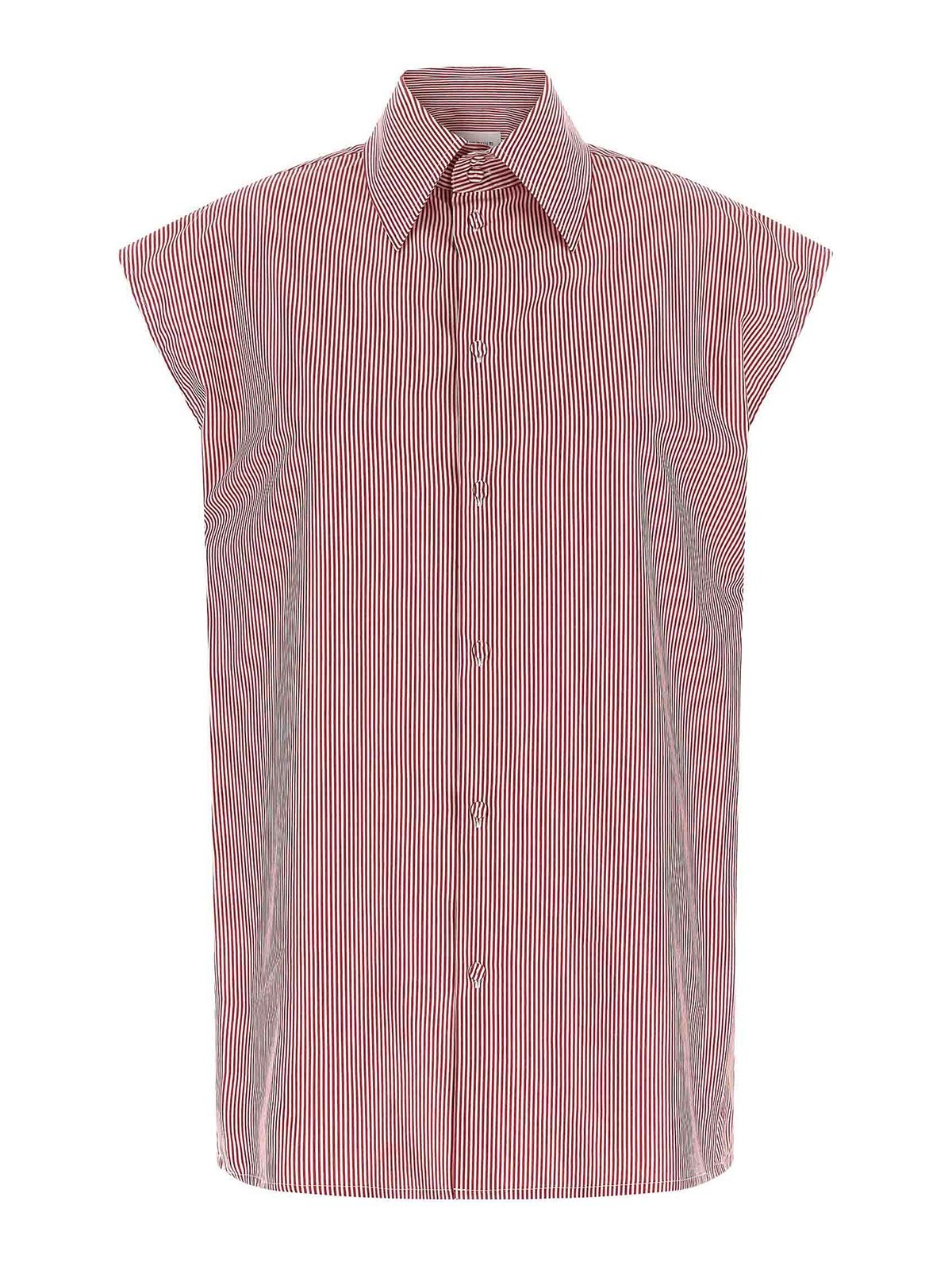 Malik Sleeveless Striped Shirt