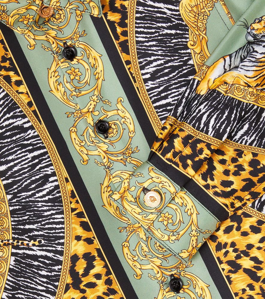 Wild Cats silk shirt