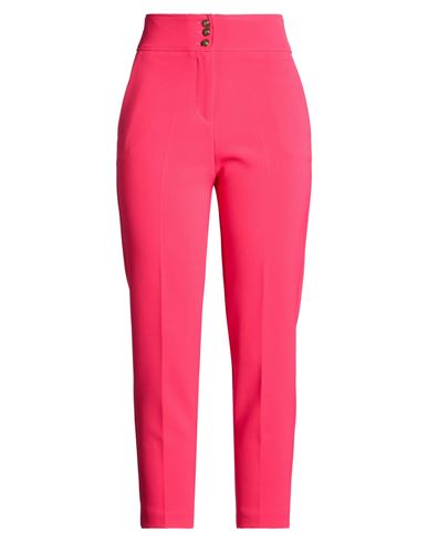 Woman Pants Fuchsia Size 2 Polyester, Elastane