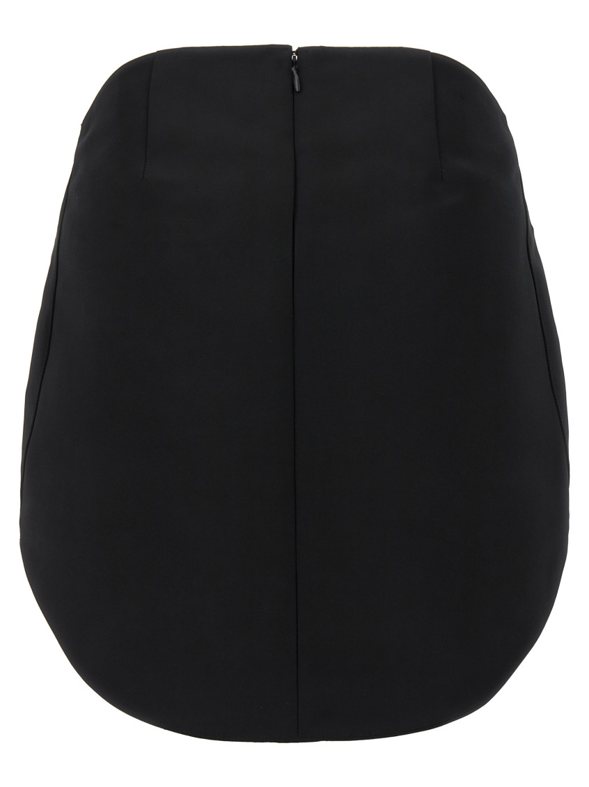 Circle Satin Skirt
