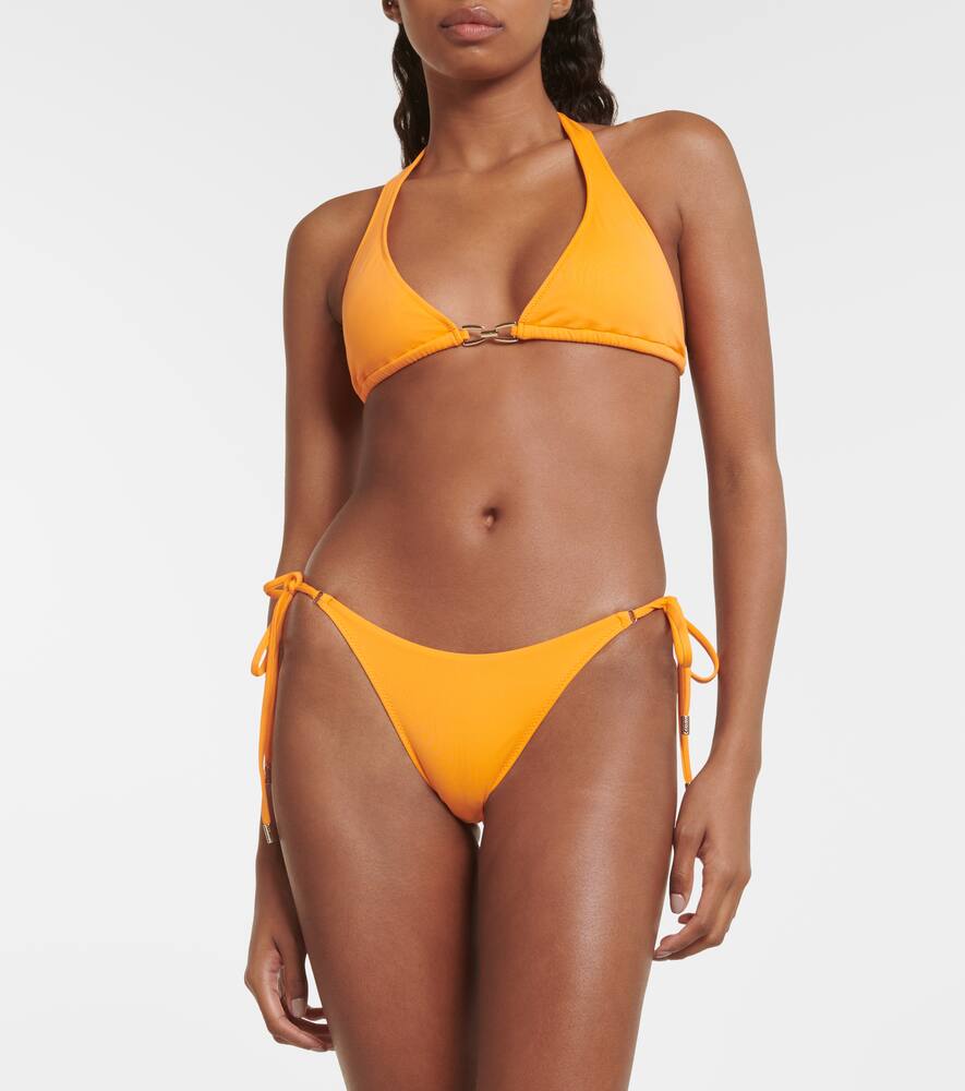 Melissa Odabash Salma tiered bandeau minidress