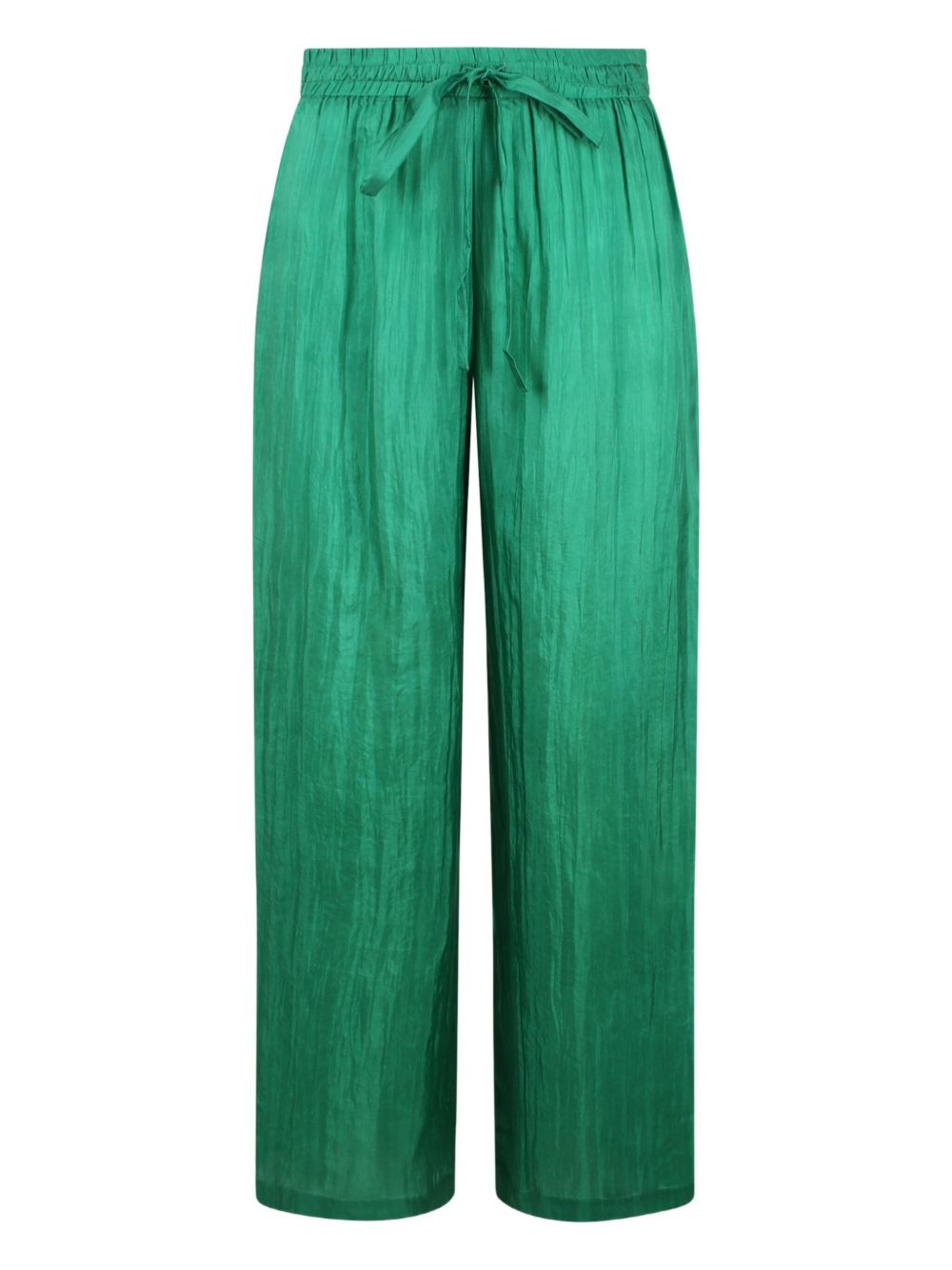 THE ROSE IBIZA silk trousers - Green