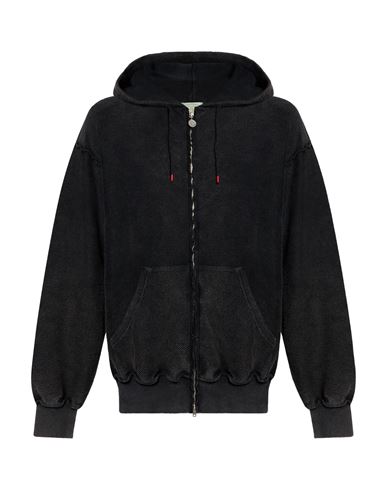 Man Sweatshirt Charcoal Size M Cotton