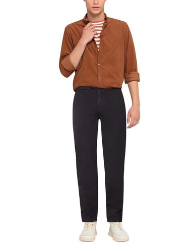 Eleventy Man Pants Dark purple Size 30 Cotton, Elastane