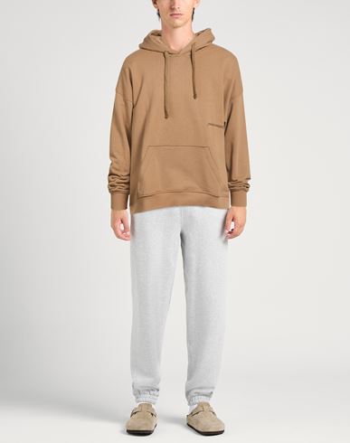 Man Sweatshirt Brown Size L Cotton