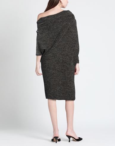 Nenah Woman Mini dress Dark brown Size S Polyamide, Polyester, Elastane