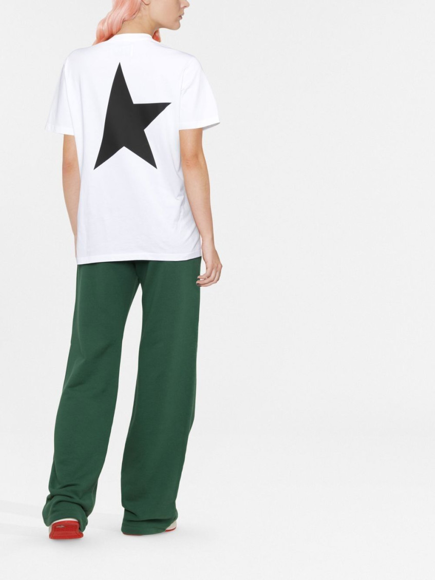 Star-print short-sleeved T-shirt