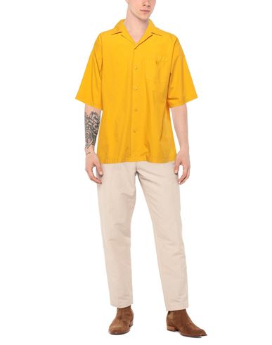 Man Shirt Marigold Size 15 ½ Cotton
