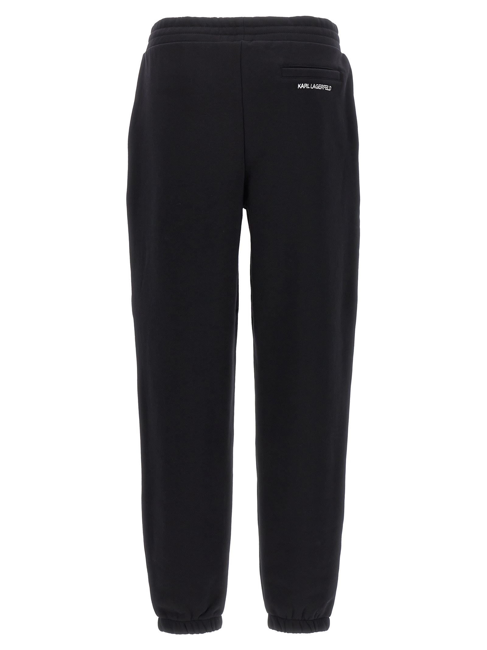 Ikonik 2.0 rhinestone track pants - Black