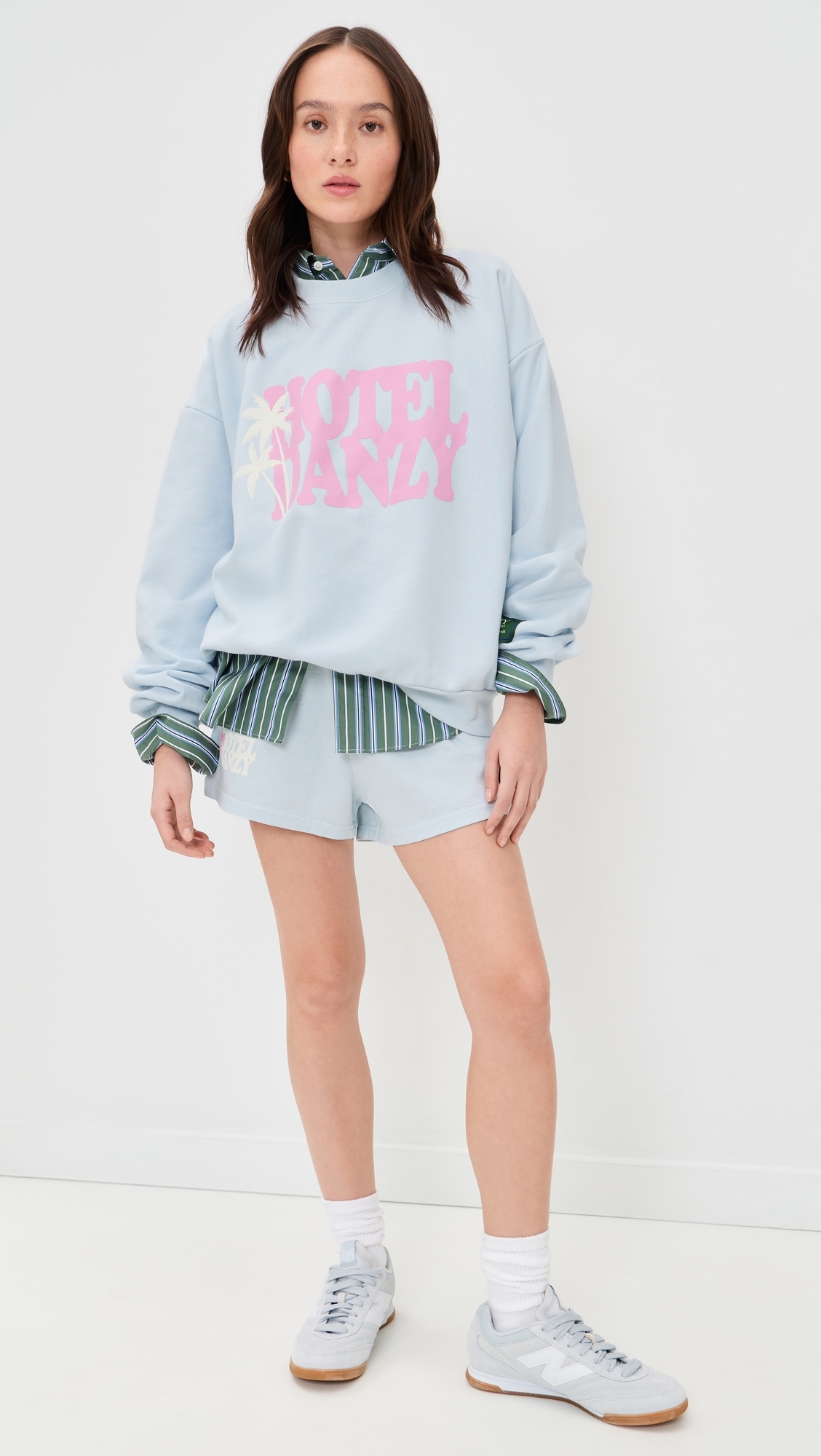 Hotel Jersey Shorts Blue