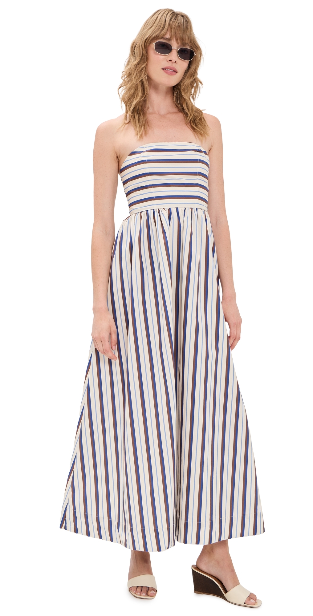 Sylvie Midi Dress Stripe