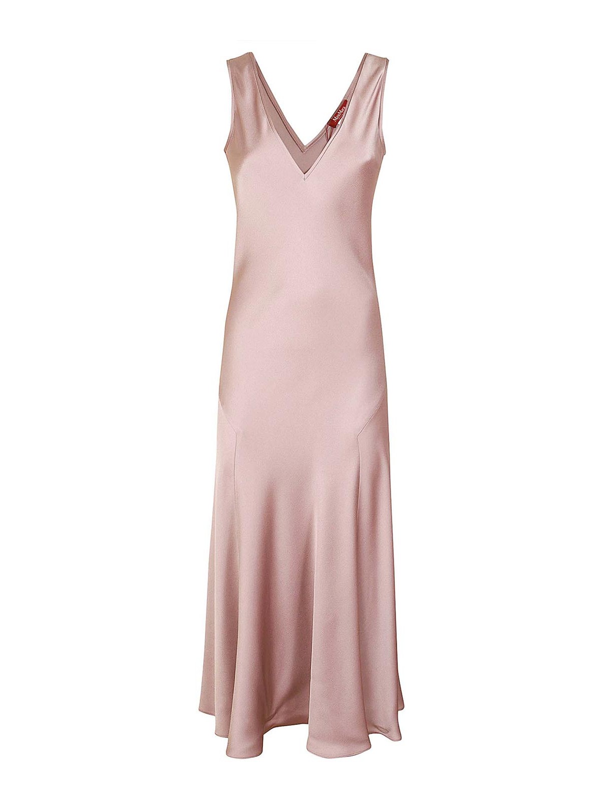 Satin midi dress