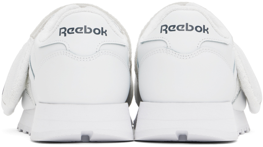 Hed Mayner White Reebok Classics Edition Classic Leather Sneakers