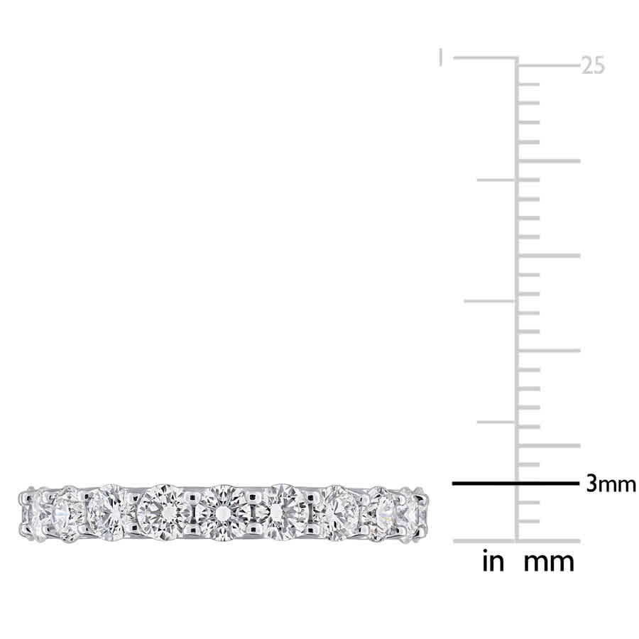1 1/5CT TW Diamond Anniversary Band in Sterling Silver
