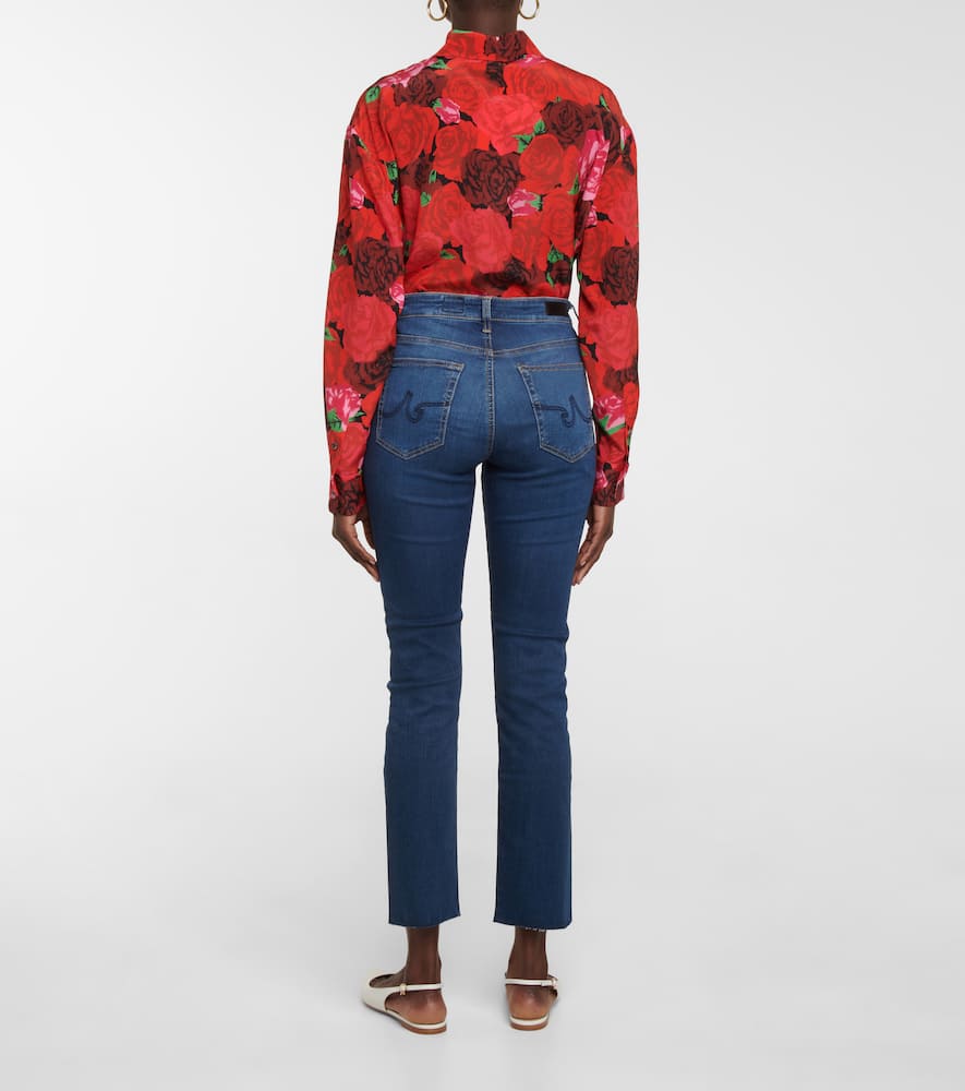 Mari high-rise skinny jeans