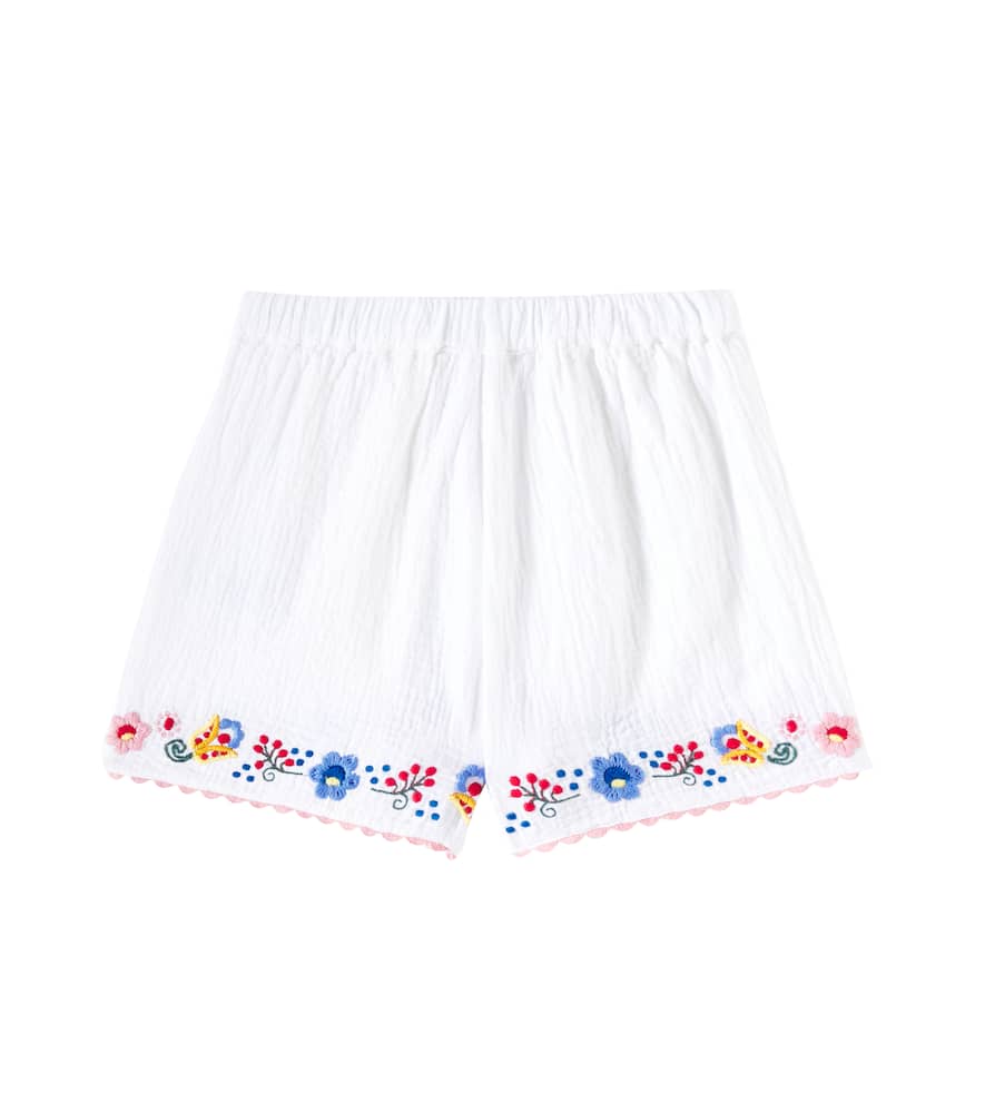 Louise Misha Vally cotton gauze shorts