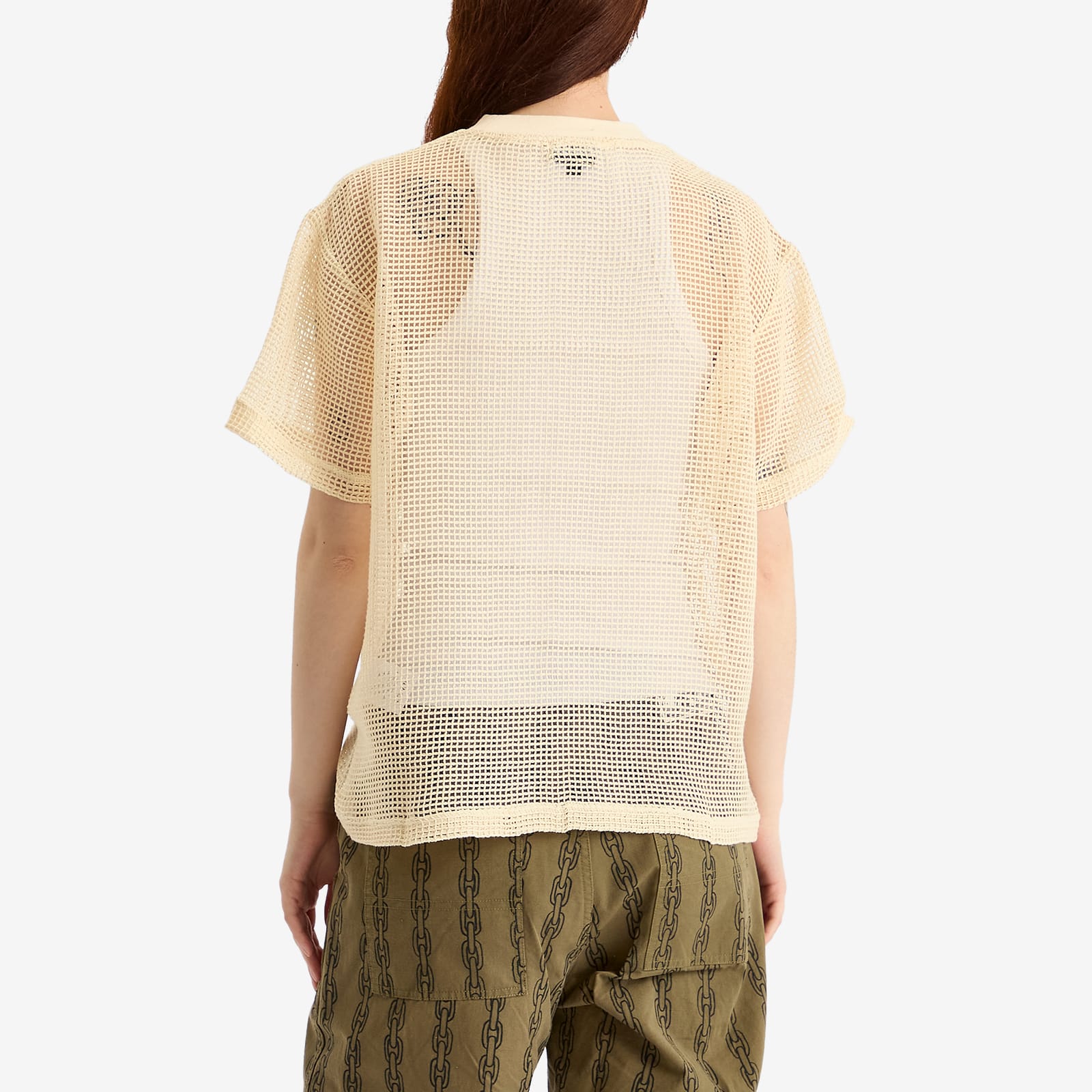 Heresy Women's Mesh T-Shirt in Ecru