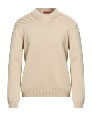 Absolutely Man Sweater Sand Size S Virgin Wool