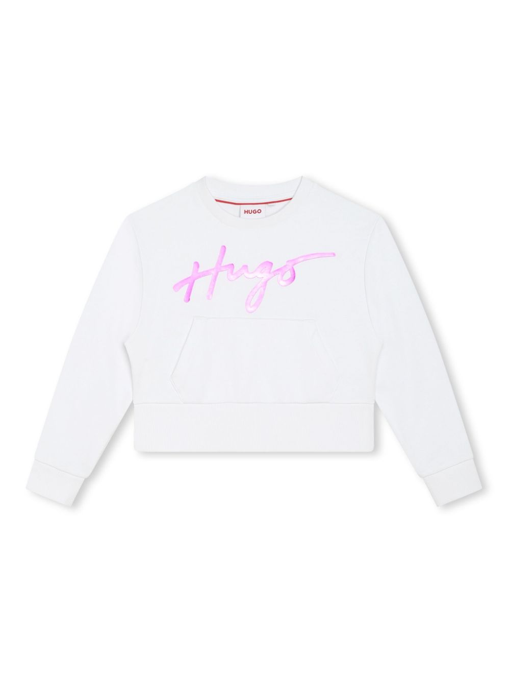 Logo-print cotton-blend sweatshirt - White