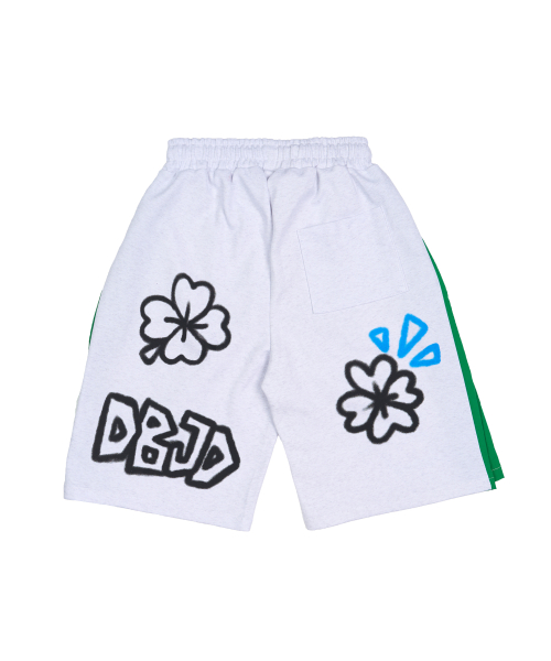 Clover Color-Blocked Snap Pants