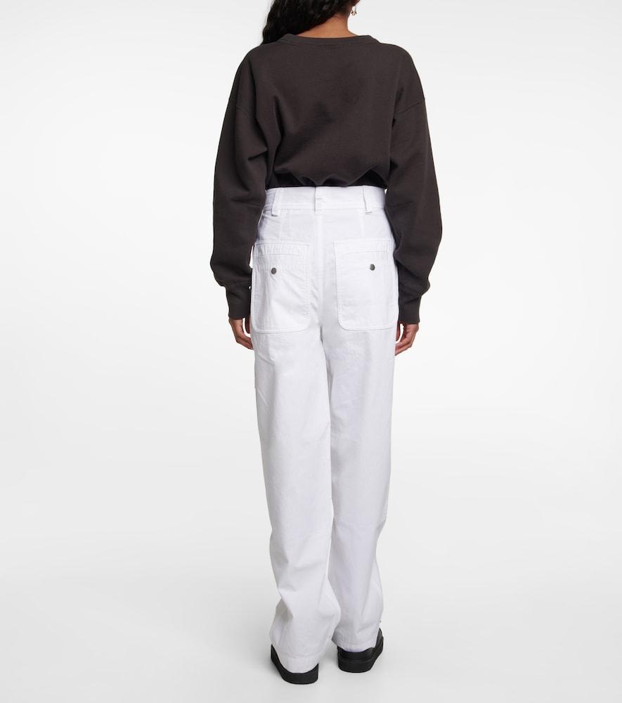 Marant Etoile Ruby high-rise cotton pants