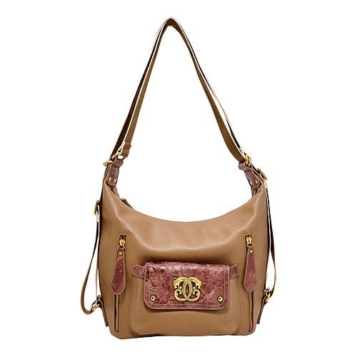 Legacy Convertible 3-in-1 Leather Hobo Bag