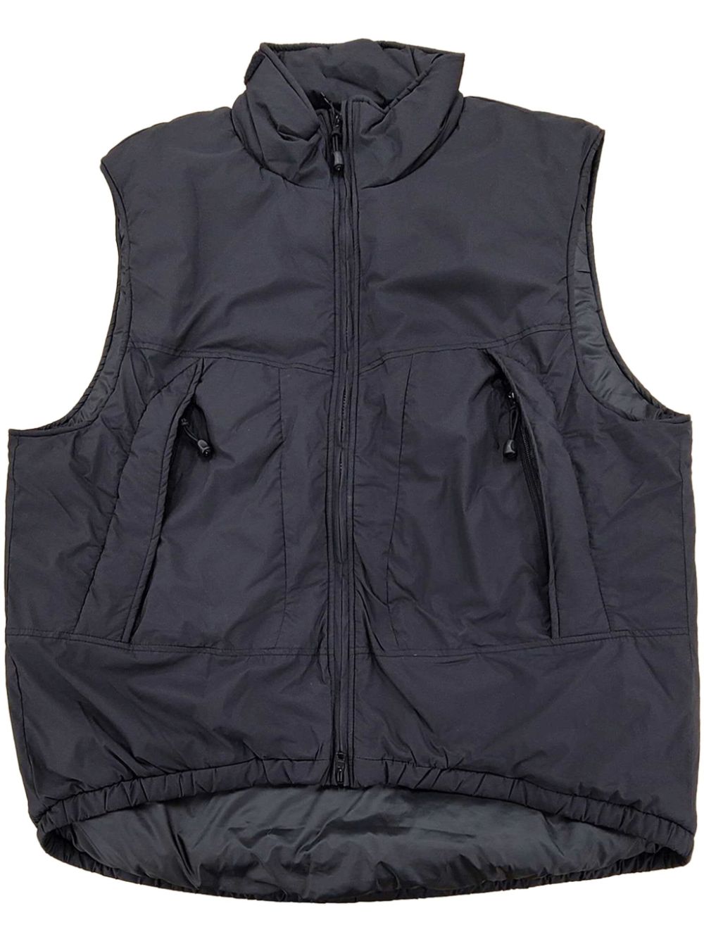Zip-up gilet - Black