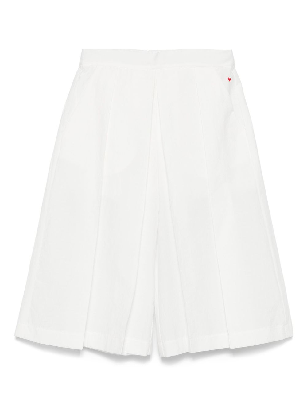 Pleated trousers - White