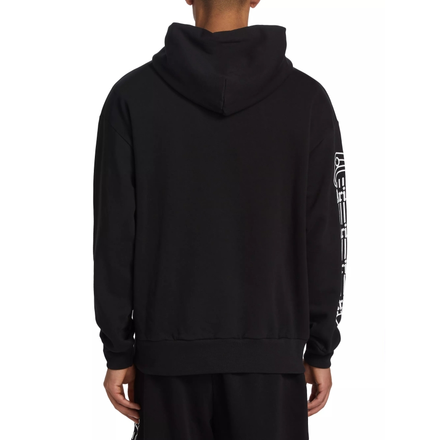 Column Cotton Hoodie