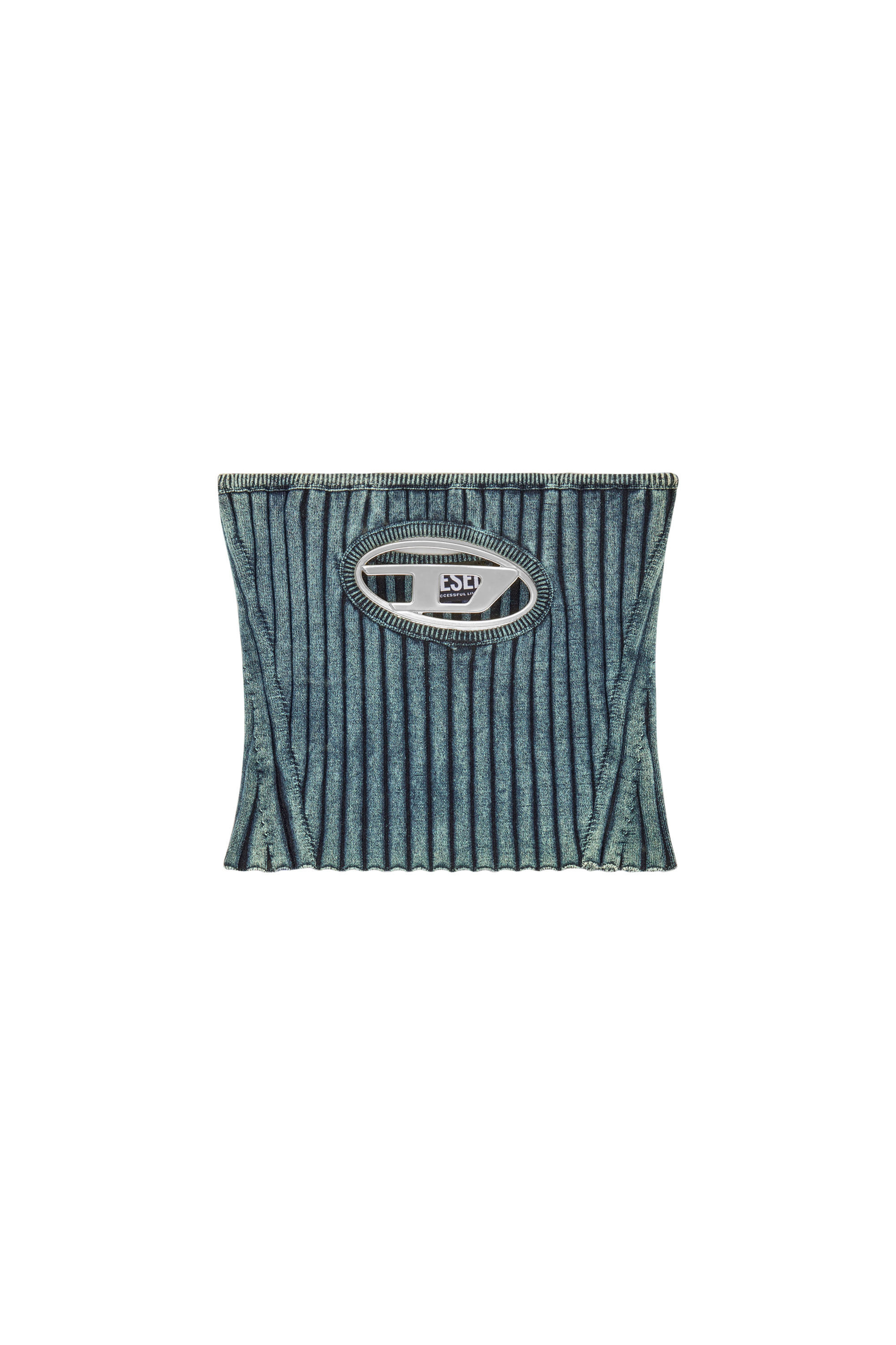 Bouclé bandeau - Tops - Woman - Blue