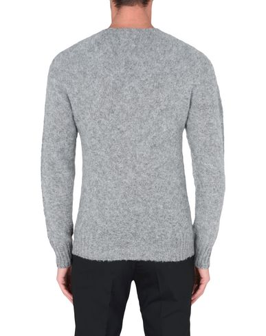 Man Sweater Grey Size XL Virgin Wool