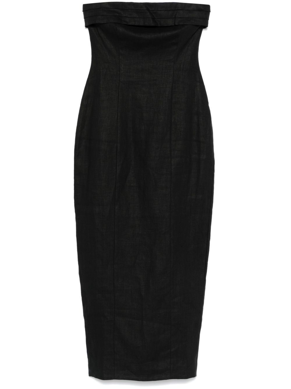 Fleuri midi dress - Black