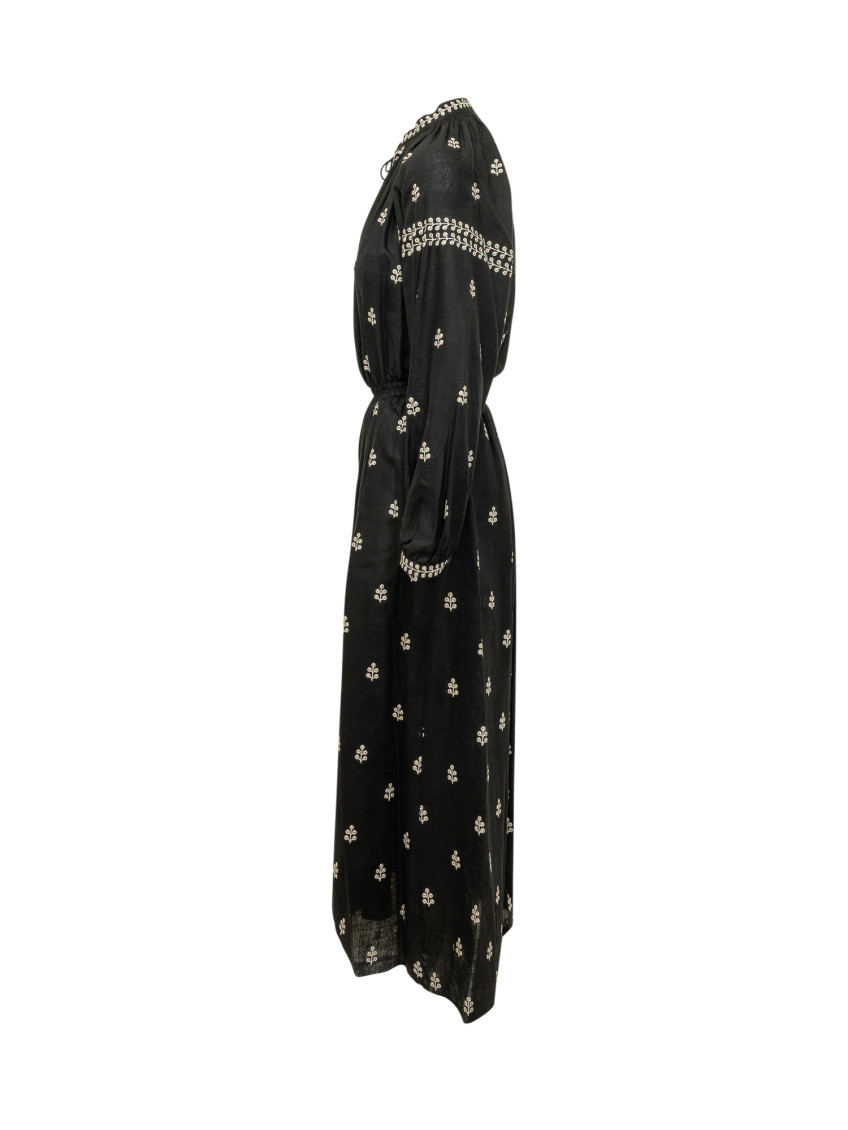 Tussar Silk Dress