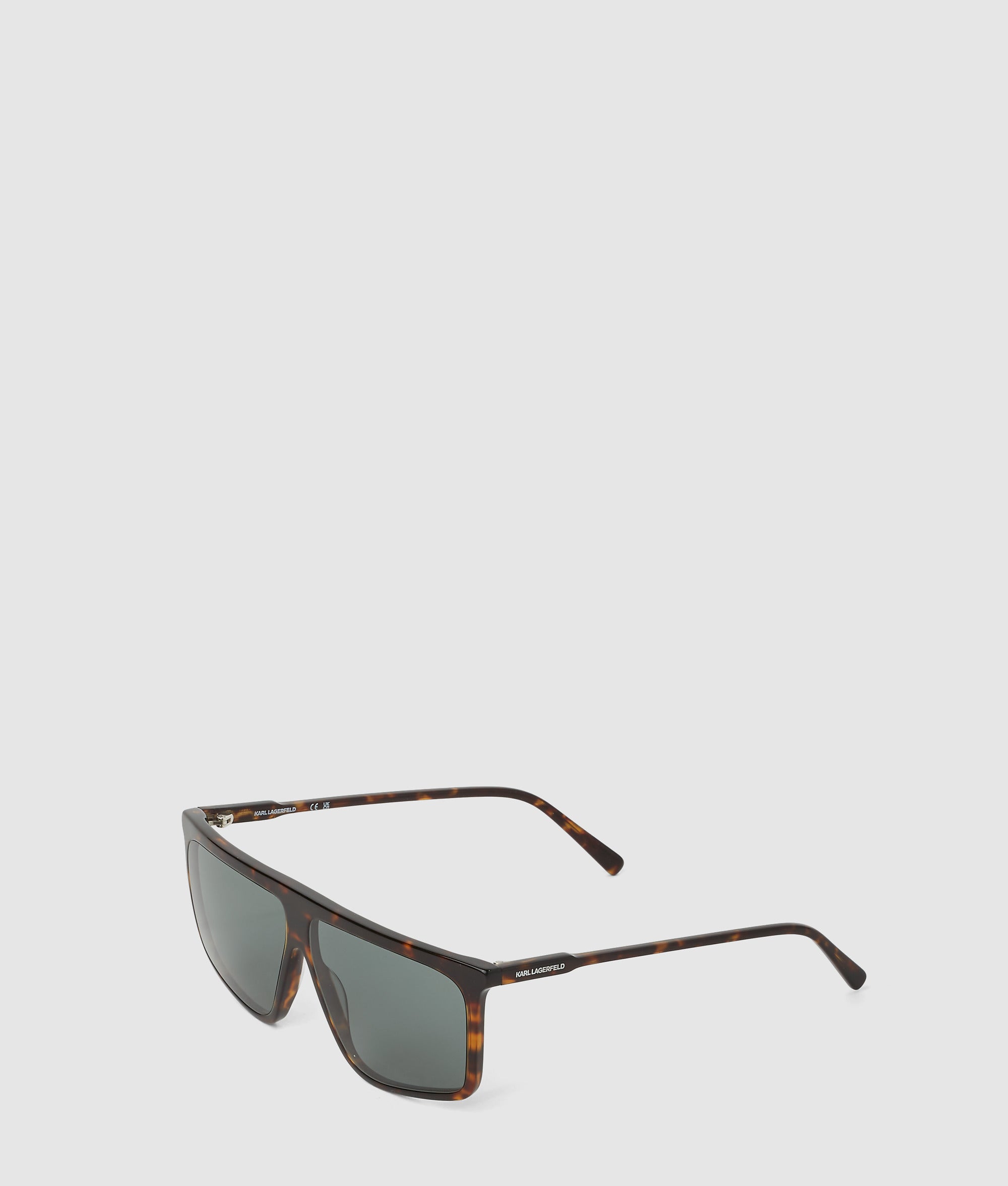 Karl Lagerfeld - Navigator-sonnenbrillen, Herren, Dunkles Tortois, Größe: One