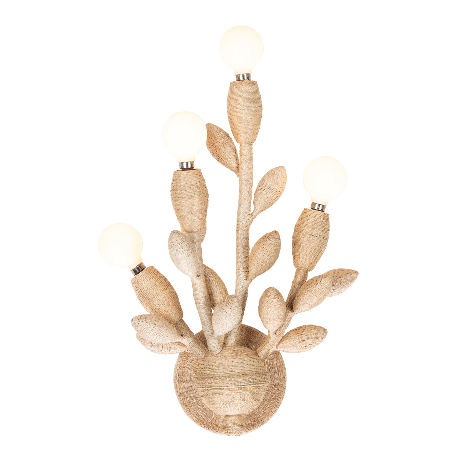 Warm Ivoryall Sconce from the Branche Collection