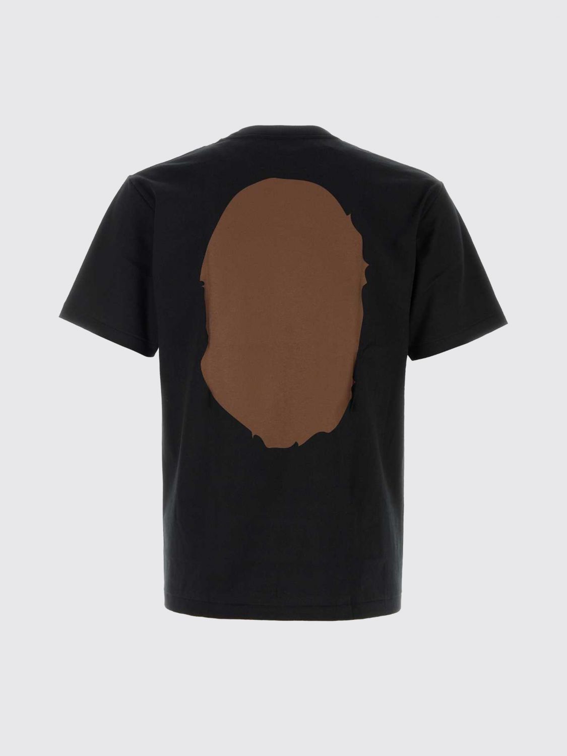 Cotton T-Shirt with Graphic Print and Dropped Shoulders