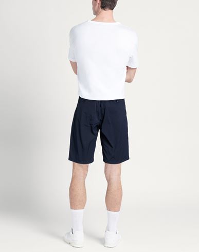 Man Shorts & Bermuda Shorts Midnight blue Size 28 Cotton, Elastane