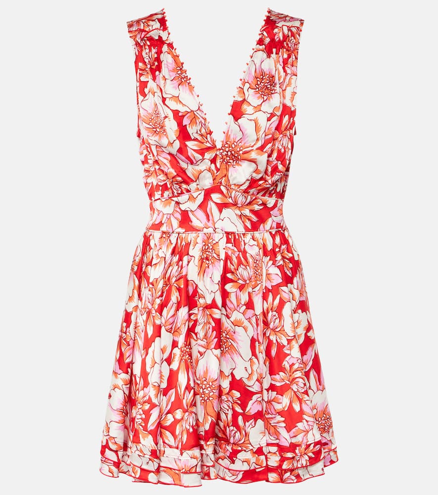 Bessie floral minidress