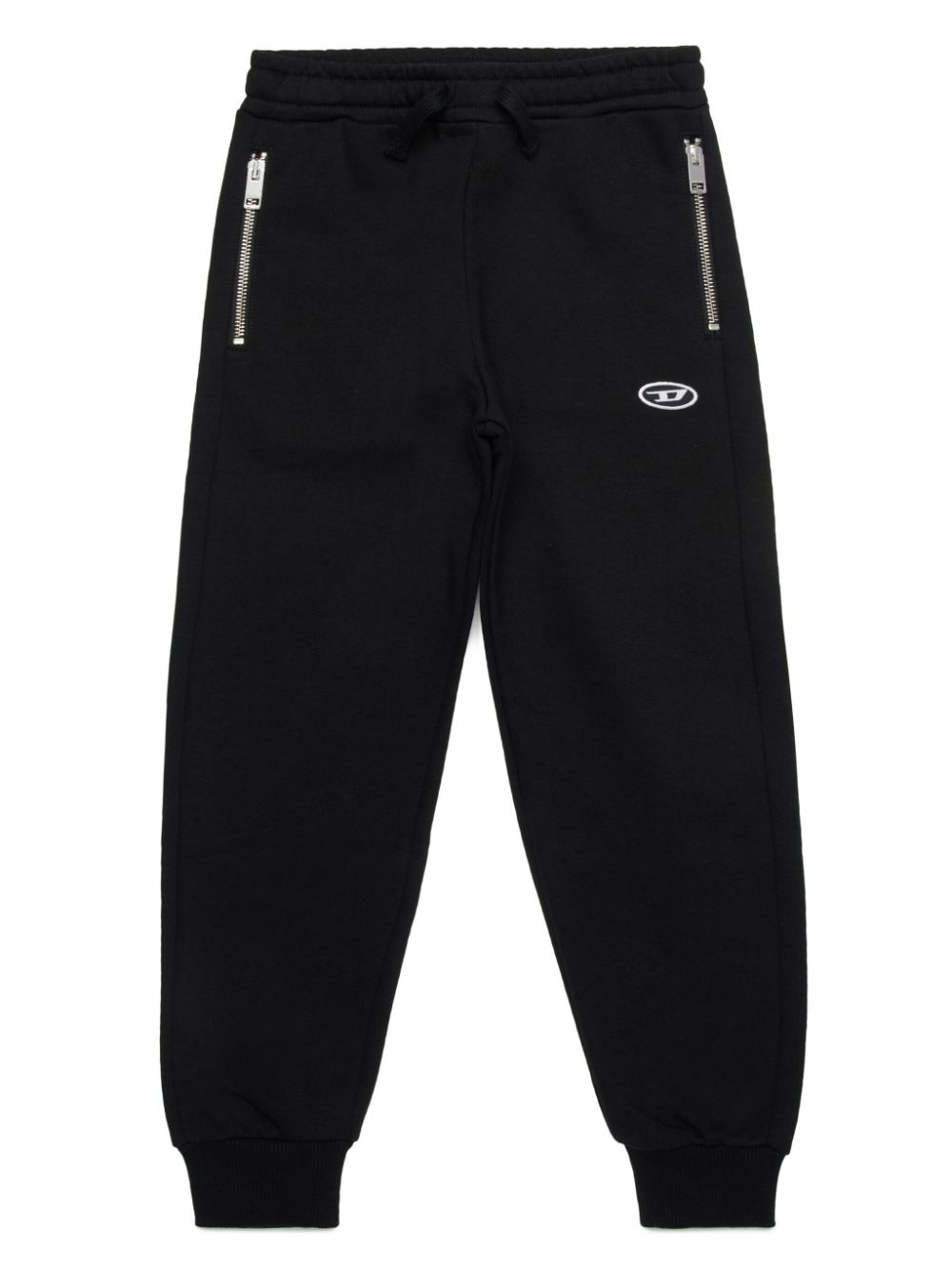 Logo-embroidered track pants - Grey