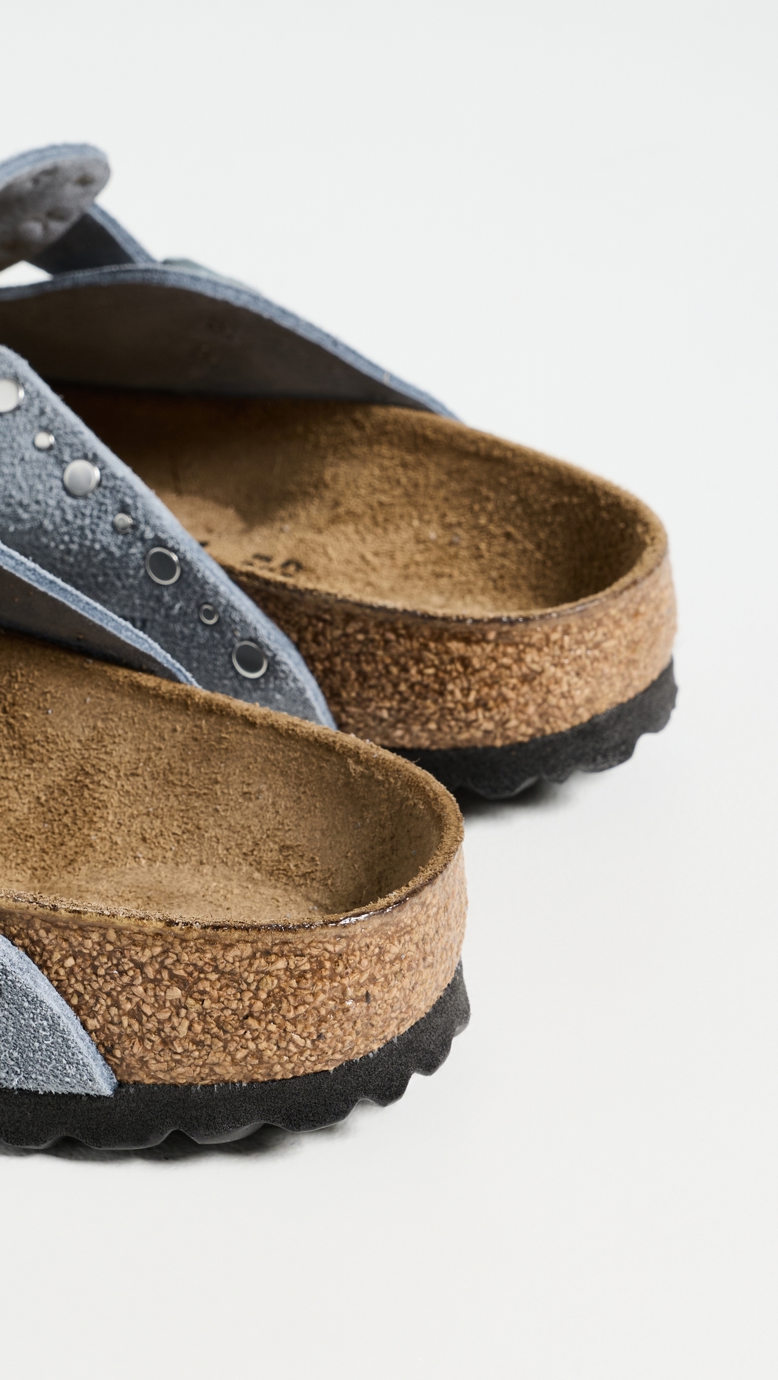 Boston Rivets Clogs Stone Blue