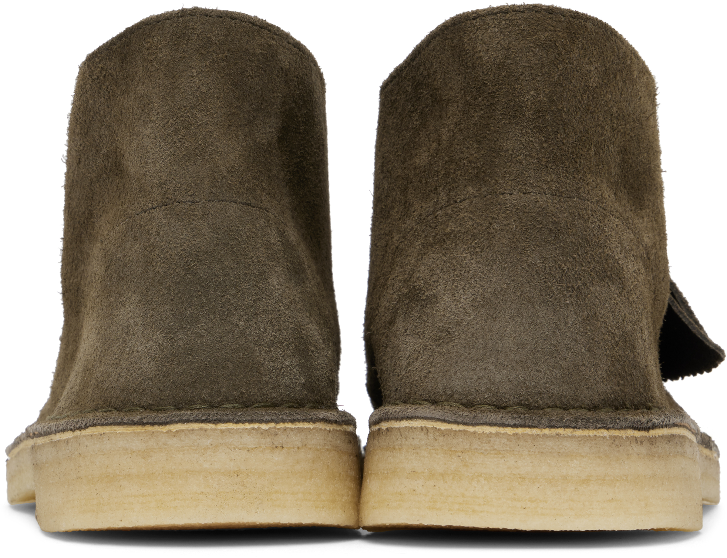 Clarks Originals Khaki Suede Desert Boots